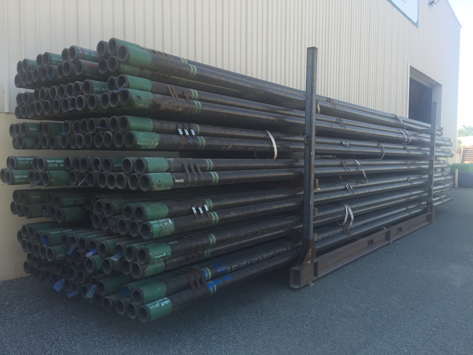 Steel casing