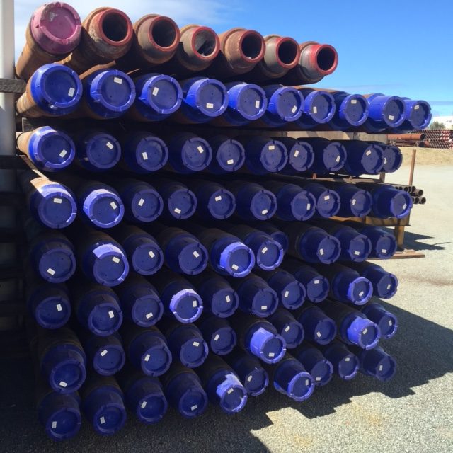 stacks of pipes