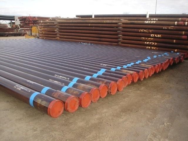 line of pipes